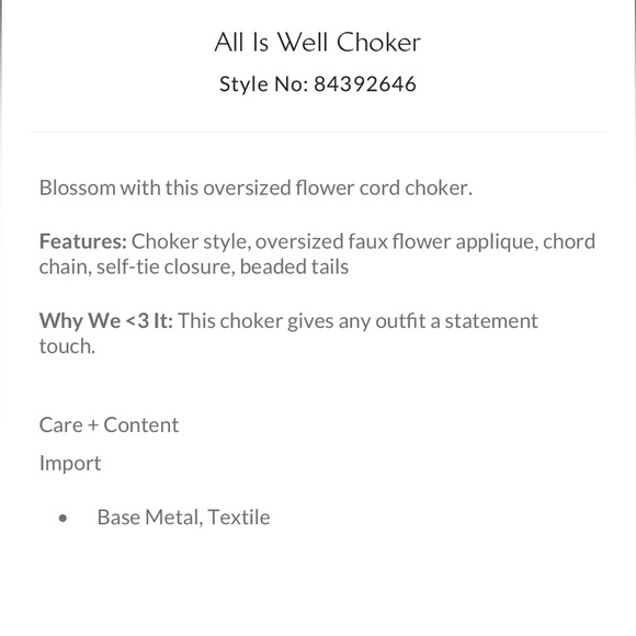 Free People All Is Well Choker Necklace - Picture 10 of 16